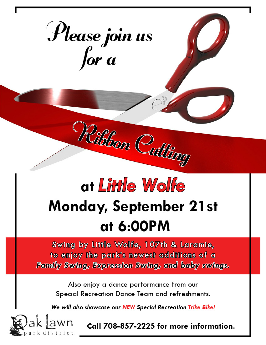 Little Wolfe Ribbon Cutting