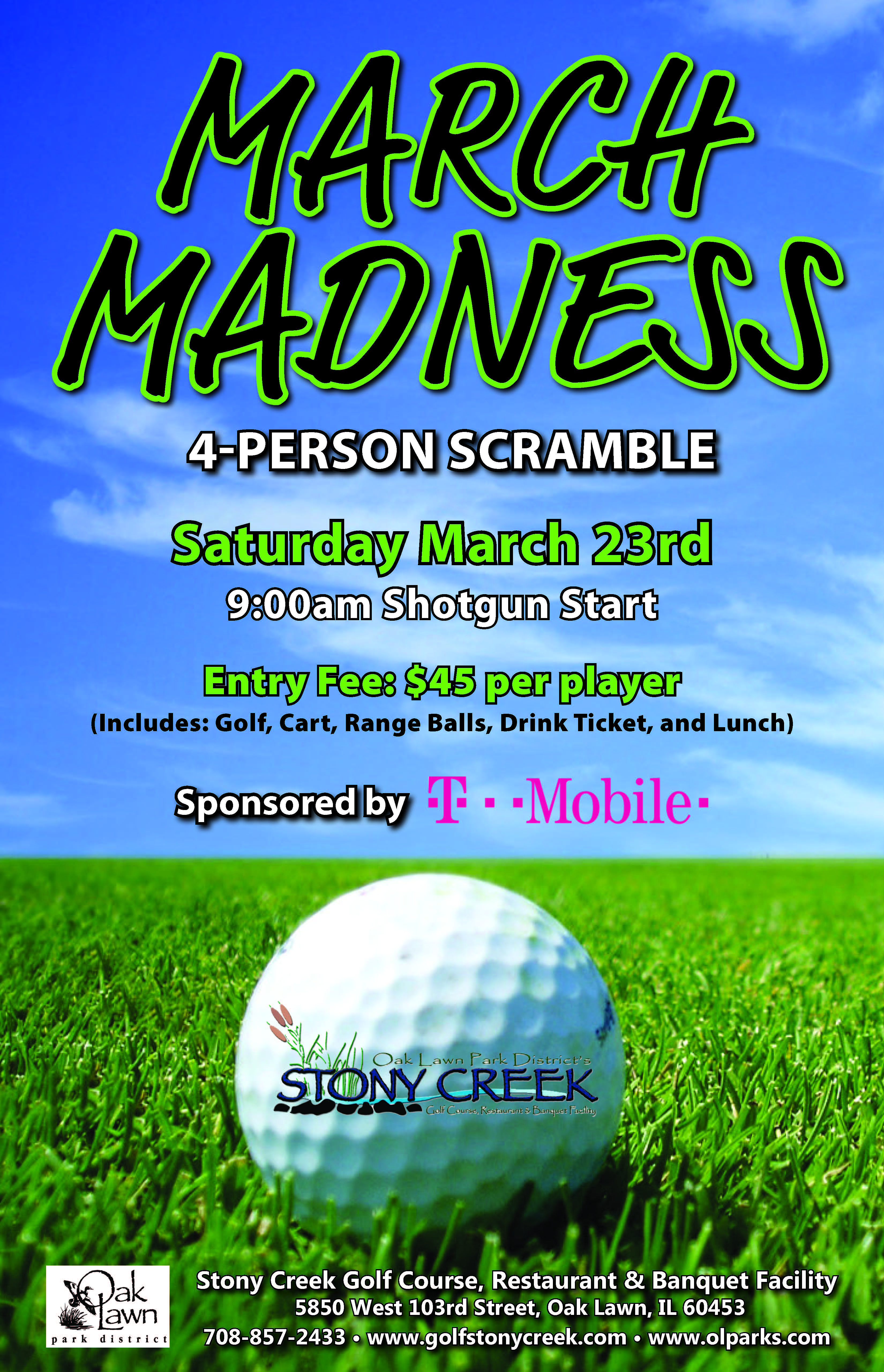 March Madness Scramble 2019 Poster